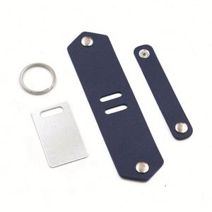 Customised Business PU <b>Leather</b> Custom <b>Keychain</b> Decoration Sublimation <b>Keychain</b> Decoration - Product Image 4