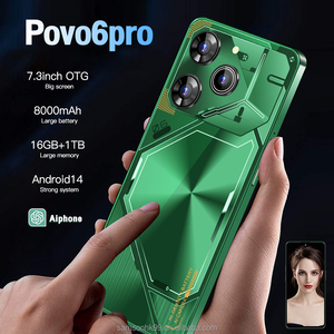 Pova 6 Pro 7.3นิ้ว16GB + 1TB Android 13.0 5G Deca Core CPU 108MP หลังมือถือ LTE แบตเตอรี่8000mAh - Product Image 2