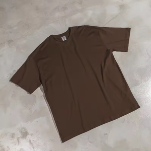 เสื้อยืดคอตตอน 260 กรัม สำหรับผู้ชาย เสื้อยืดเปล่าเนื้อหนา ไซส์ใหญ่พิเศษ สำหรับสกรีนลาย เสื้อยืดผู้ชาย - Product Image 3