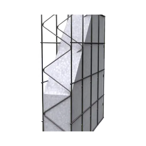 Welded <b>Wire</b> <b>Mesh</b> Panel with Black Steel Frame for Building Protection and Construction Use - Product Image 1