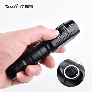 Cho tank007 sạc <span class=keywords><strong>LED</strong></span> Đèn pin công suất cao <span class=keywords><strong>Torch</strong></span> ánh sáng với tầm xa không thấm nước Tính năng USB sạc-Nhà máy bán buôn - Product Image 2