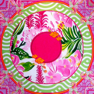 Manteles de Mesa de Mahjong Modernos y Lujosos con Forma de Flor, Plegables, Antideslizantes, Impermeables, Ecológicos, de Microfibra y Poliéster, Portátiles - Product Image 1