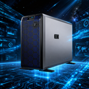 เซิร์ฟเวอร์แบบทาวเวอร์ PowerEdge T360 Xeon DDR5 PCIe 5.0 NVMe สำหรับธุรกิจขนาดเล็ก ปรับแต่งได้ตามต้องการ T360 4.5U เซิร์ฟเวอร์แบบทาวเวอร์ Xeon - Product Image 1