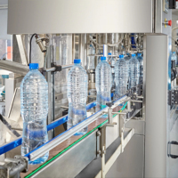 Remplisseuse d'embouteillage d'eau potable de ligne complète Machines pour usines d'eau minérale pure