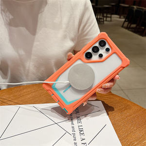 <span class=keywords><strong>Funda</strong></span> Protectora Serie Defender para <span class=keywords><strong>Samsung</strong></span> Galaxy S25 S26 Plus <span class=keywords><strong>Ultra</strong></span>, <span class=keywords><strong>Funda</strong></span> Magnética Inalámbrica Transparente de Acrílico para <span class=keywords><strong>Samsung</strong></span> S20 <span class=keywords><strong>S21</strong></span> S22 S23 S24 - Product Image 4