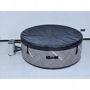 Jacuzzi de Hidroterapia con Temperatura Constante, Plegable y Fácil de Guardar, Ideal para Jardín, Camping y Viajes - Product Image 3