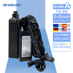Revolbat Chất lượng cao 14.8V 3500mAh 7000mAh lithium có thể sạc lại pin cho câu cá Reel với trường hợp cáp điện hiển thị - Product Image 1