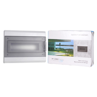 Boîtier de distribution électrique intelligent 220V AC IP65 étanche pour extérieur/intérieur en ABS avec fenêtre de visualisation transparente
