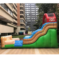 Toboggan gonflable ferme, château gonflable commercial pour fêtes et événements extérieurs