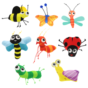 Pet Toys Wholesale Insect Series Interactive PP Cotton Catnip Small Butterfly <b>Cats</b> Chew Toys - Product Image 3