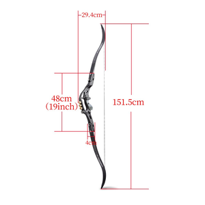 Ensemble d'arc recurve YYDS B1, arc de chasse américain très vendu, 62 pouces, 30-60 livres, accessoires complets - Product Image 5