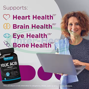 Ausreson kapsul asam folat kapsul Vitamin B2 besi <span class=keywords><strong>Prenatal</strong></span> suplemen Dha B9 kapsul asam folat untuk wanita hamil - Product Image 2