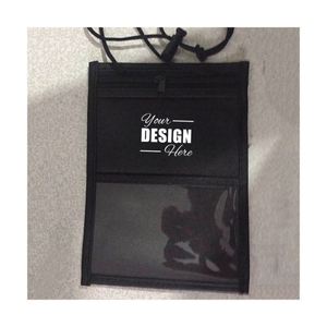 Custom Non-Woven Card <b>Holder</b> Sleeves for Bank Cards, Credit Cards, <b>ID</b> & Loyalty Cards - Promotional Giveaways - Product Image 1