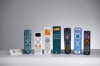 Control Remoto Universal para TV E407 con Código Fijo y Pantalla LED Digital, Batería Recargable/AAA - Configuración Manual