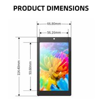 Layar Sentuh IPS 4.3 Inci ESP32 P4 ESP32 C6 Papan Pengembangan Dual Chip WiFi 6 BLE5 Layar HMI Mendukung Kamera Eksternal Speaker