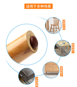 Clavos de base gruesa para muebles-clavos de base de nylon-Clavos antideslizantes de base de plástico - Product Image 6