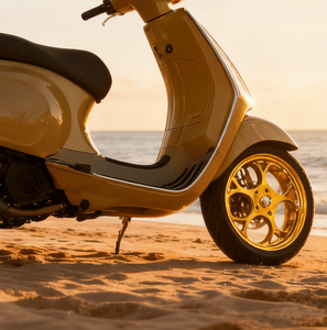 Suitable for VESPA <b>Scooter</b> Modification <b>Wheels</b> - CNC Cast Aluminum Rims 12*3.0J Corrosion-Resistant Budget-Friendly - Product Image 6