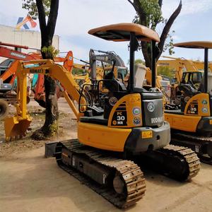 รถขุดมือสองญี่ปุ่นแท้ 3 ตัน มินิ โคมัตสึ รุ่น PC 30MR สภาพดี - Product Image 1