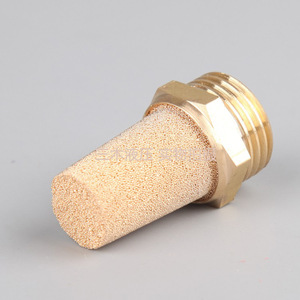 Silencieux en cuivre Luosheng SL-01 SL-02 SL-03 SL-04 SL-06 pour électrovanne, composant pneumatique - Product Image 1