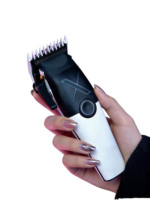 Cortadora de Pelo Profesional sin Escobillas de 7200 RPM con Cuchilla DLC - Recortadora de Barba de Larga Duración de 3200 mAh para Hombres
