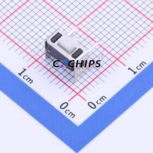 K2-1101AT-A4SW-01 Tactile Switch Through hole Component (THT) Switch 2.5N Right Angle Insert 7.3mm 3.5mm - Product Image 1