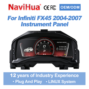 แผงหน้าปัดดิจิตอล NaviHua สำหรับ Infiniti FX45 ปี 2004-2007 ระบบ Linux แบบเสียบใช้งานได้ทันที - Product Image 1