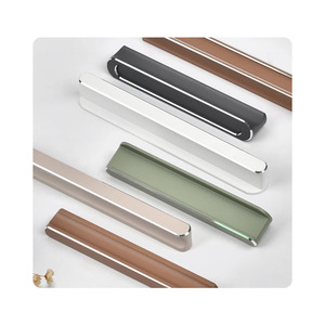 Aluminum Alloy Cabinet <b>Handle</b> Bar Minimalist Round Head Durable Drawer Wardrobe <b>Door</b> <b>Handle</b> - Product Image 5