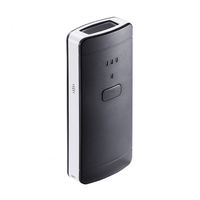 Escáner de Códigos QR P2000L para iPhone, iPad, Android e iOS, Mini Escáner de Códigos de Barras Inalámbrico USB para Punto de Venta, Negro, Compatible con Papel A4