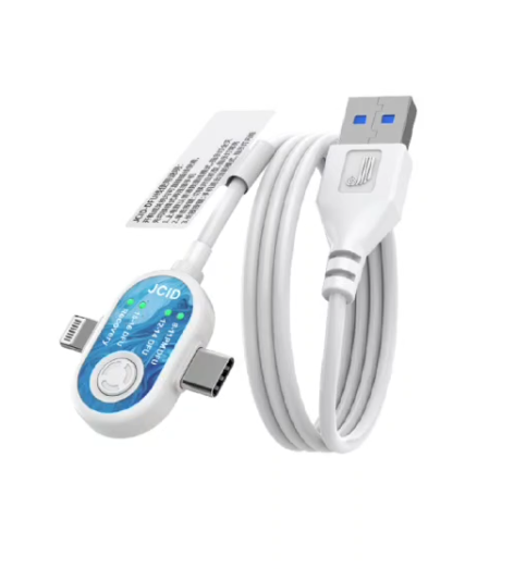 JCID DFU Brush Cable IP8-16PM Auto-DFU Without Button or Device Disassembly to Repair Baseband/ Read & Write Data of Hard Disk