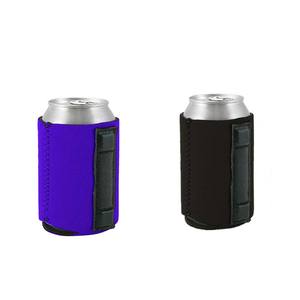 2025 Impresso Isolado À Prova D' Água Magro Stubbie Titular 12 oz Cor Sólida Neoprene Pode Ímã Stubby Cooler Beer - Product Image 2