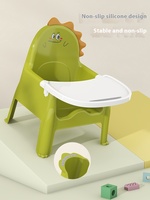 Chaise de salle à manger pour bébé à usage domestique Chaise de tabouret en plastique pour la croissance des enfants
