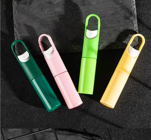Flacon de parfum élégant givré avec crochet, atomiseur portable suspendu de 10 ml, petit flacon de voyage vide rechargeable à brume fine - Product Image 5