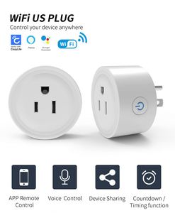 Cozylife 10A US Plug Smart Home adattatore presa WiFi ABS presa a muro con telecomando <span class=keywords><strong>Timer</strong></span> funziona con Google Home & Alexa - Product Image 2