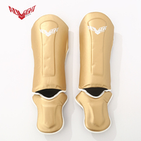 Protège-tibias personnalisés ALL FIGHT SG05-1 en PU - Protection durable, ajustement confortable pour l'entraînement et la compétition, toutes saisons