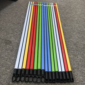 Ventes directes Meilleur poteau télescopique Nettoyage des vitres Manche de <span class=keywords><strong>balai</strong></span> à revêtement électrique Balais télescopiques pour nettoyer le plafond Bâton de <span class=keywords><strong>balai</strong></span> en métal - Product Image 2