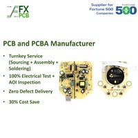 Fabricación de PCB de Doble Cara, Circuitos Electrónicos PCBA para Ventilador USB Portátil con Ensamblaje de PCB SMT de Alta Densidad