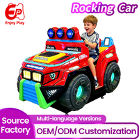 Simulateur de course d'arcade pour enfants d'intérieur, à monoplace, à monnayeur, en fibre de verre, 6 pistes, pour centre commercial et FEC, personnalisable, direct usine