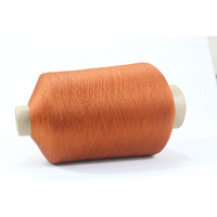 Fil de nylon 6 teint 100D/2 40D 70D 2 78/24, coloré et texturé, 2* pour la teinture de bas, 100% polyester pour la couture, la broderie et le tissage