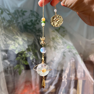 Customize High Quality Natural Garden Quartz Sphere Pendulum Crystal Healing Stones Witchcraft <strong>Clock</strong> for <strong>DIY</strong> Reiki Gifts - Product Image 1