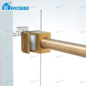Oem Odm 8Mm Gehard Glas Frameloze Schuifdeur Roestvrijstalen Badkamer Doucheruimte - Product Image 3