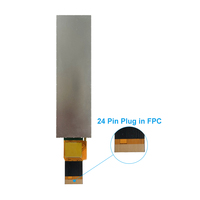 Écran LCD TFT QSPI de 3,4 pouces 172*648, module d'écran LCD en bande 24 broches, écran tactile personnalisé pour stylo de traduction tactile