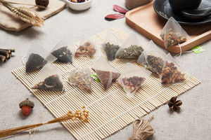 Grosir kantung teh <span class=keywords><strong>Herbal</strong></span> campur China, teh daun longgar organik mudah terurai dengan kelopak mawar dan jeruk Lemon kering - Product Image 3