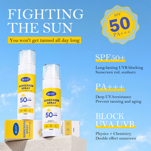 IREV Spray <span class=keywords><strong>Solare</strong></span> SPF50+ Giallo per Viso e Corpo, <span class=keywords><strong>Protezione</strong></span> UV ad <span class=keywords><strong>Alta</strong></span> Efficacia per l'Estate, Facile da Usare, 100ml - Product Image 4