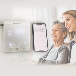Modelo Digital de Frecuencia Cardíaca (<span class=keywords><strong>BPM</strong></span>) para Uso Doméstico al por Mayor # FDBP-A4 con Pantalla LED Grande - Product Image 5