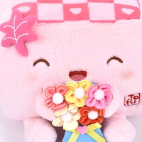Peluches personnalisées en coton PP ultra doux de 8 pouces, série Tofu, pour promotion, mignonnes, pour machine à griffes