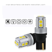 LED T10 W5W 194 501 2835 Bombilla de luz Canbus súper brillante Blanco Amarillo Interior automotriz Luces LED Nueva condición