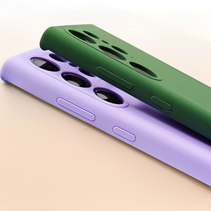 <span class=keywords><strong>Coque</strong></span> en silicone soyeux de luxe pour <span class=keywords><strong>Samsung</strong></span> Galaxy S26 Ultra S25 Ultra, protection <span class=keywords><strong>antichoc</strong></span> douce au toucher pour S23Ultra S24U - Product Image 3