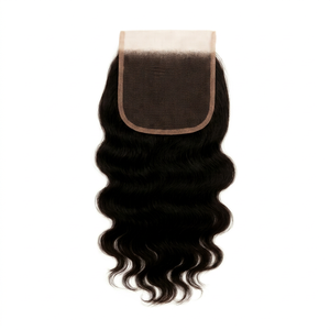 Extensions à clips en cheveux humains indiens vierges Remy, double trame, ondulation naturelle, pointes pleines, couleur noir naturel - Product Image 1