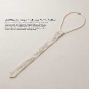 Collar de Perlas de Agua Dulce Naturales Tejidas a Mano WENCHI, Colección Elegante de 500g con Shopify - Product Image 4