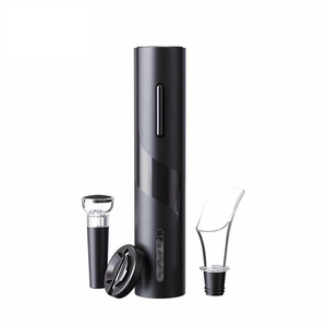 Ensemble d'ouvre-bouteille de vin <span class=keywords><strong>électrique</strong></span> automatique <span class=keywords><strong>tire</strong></span>-<span class=keywords><strong>bouchon</strong></span> avec coupe-papier <span class=keywords><strong>bouchon</strong></span> à vide - Product Image 1